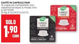 Pam Caffè in capsule PAM offerta