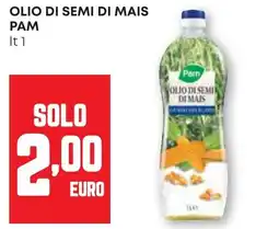 Pam Olio di semi di mais PAM offerta