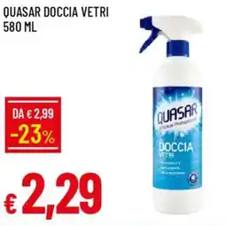 Galassia Quasar doccia vetri offerta