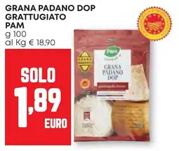 Pam Grana padano dop grattugiato PAM offerta