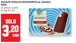 Pam Gelato stecco ricoperto al cacao PAM offerta
