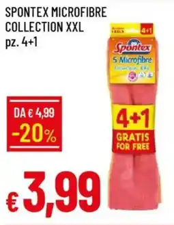 Galassia Spontex microfibre collection xxl offerta