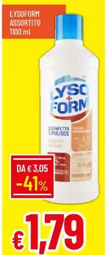 Galassia Lysoform offerta