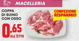 Pam Coppa di suino con osso offerta