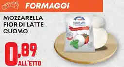 Pam Mozzarella fior di latte cuomo offerta