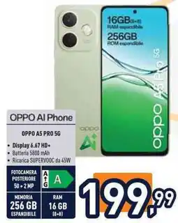 Unieuro OPPO A5 PRO 5G offerta