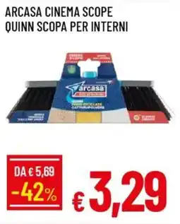 Galassia Arcasa cinema scope quinn scopa per interni offerta