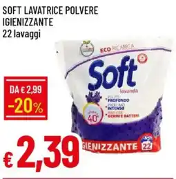 Galassia Soft lavatrice polvere igienizzante offerta