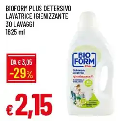 Galassia Bioform plus detersivo lavatrice igienizzante offerta