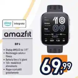 Unieuro Amazfit bip 6 offerta