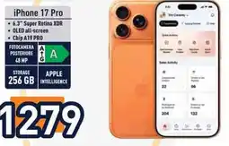 Unieuro iPhone 17 Pro offerta