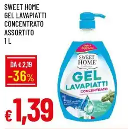 Galassia Sweet home gel lavapiatti concentrato offerta