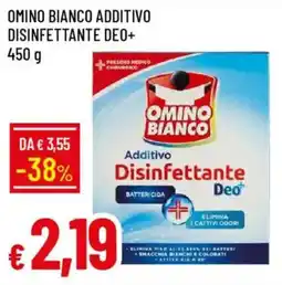 Galassia Omino bianco additivo disinfettante deo+ offerta