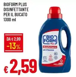 Galassia Bioform plus disinfettante per il bucato offerta