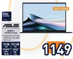 Unieuro ASUS ZENBOOK 14 UX3405CA-PZ462W offerta