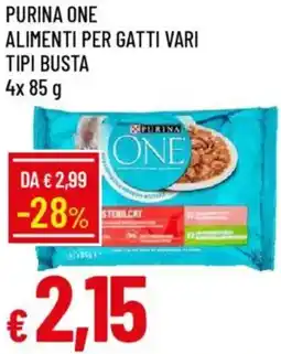 Galassia PURINA ONE ALIMENTI PER GATTI offerta