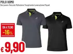 Galassia Polo uomo offerta