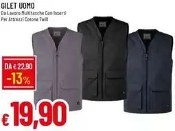 Galassia Gilet uomo offerta