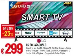 Galassia LG 50UA74003LB offerta