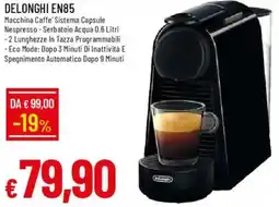 Galassia DELONGHI EN85 offerta