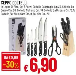 Galassia Ceppo coltelli offerta