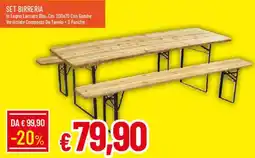 Galassia Set birreria offerta