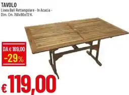 Galassia Tavolo offerta