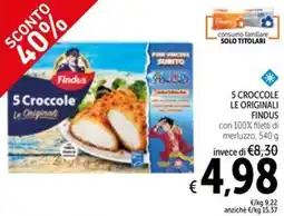 Spazio Conad 5 croccole le originali FINDUS offerta