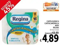 Spazio Conad Carta igienica cartacamomilla maxi regina REGINA offerta