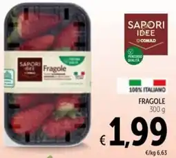 Spazio Conad Fragole SAPORI IDEE CONAD offerta