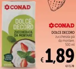 Spazio Conad Dolce decoro CONAD offerta