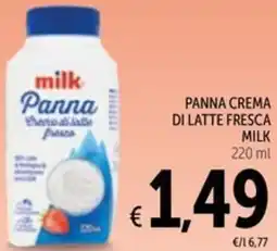 Spazio Conad Panna crema di latte fresca MILK offerta