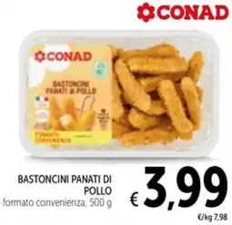Spazio Conad Bastoncini panati di pollo CONAD offerta