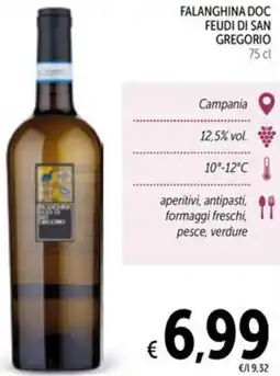 Spazio Conad Falanghina doc FEUDI DI SAN GREGORIO offerta