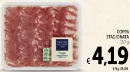 Spazio Conad Coppa stagionata SAPORI DINTORNI CONAD offerta