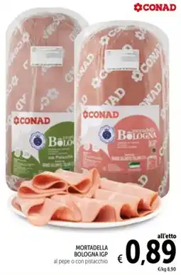 Spazio Conad Mortadella bologna igp CONAD offerta
