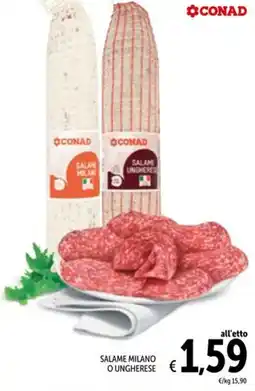 Spazio Conad Salame milano o ungherese CONAD offerta