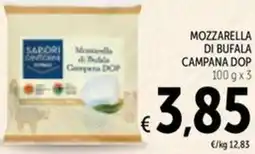 Spazio Conad Mozzarella di bufala campana dop SAPORI DINTORNI CONAD offerta