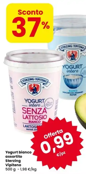 Yogurt bianco Sterzing Vipiteno