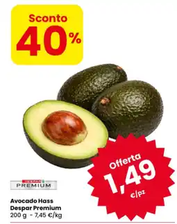 Eurospar Avocado Hass Despar Premium offerta