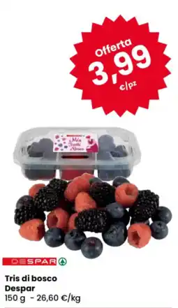 Eurospar Tris di bosco Despar offerta