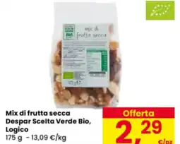 Eurospar Mix di frutta secca Despar Scelta Verde Bio, Logico offerta