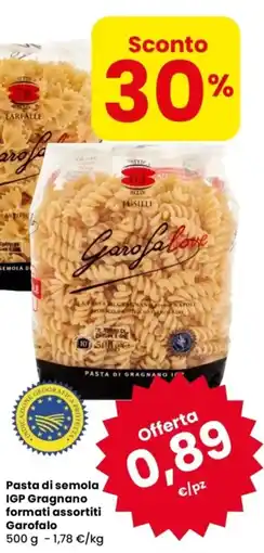Despar Pasta di semola IGP Gragnano Garofalo offerta