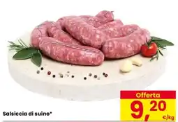Despar Salsiccia di suino offerta