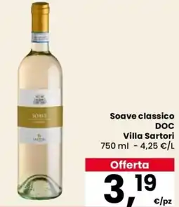 Despar Soave classico DOC Villa Sartori offerta