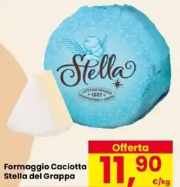 Despar Formaggio Caciotta Stella del Grappa offerta
