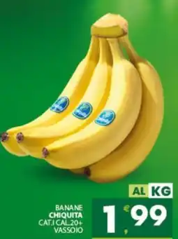 Eurospar Banane chiquita offerta