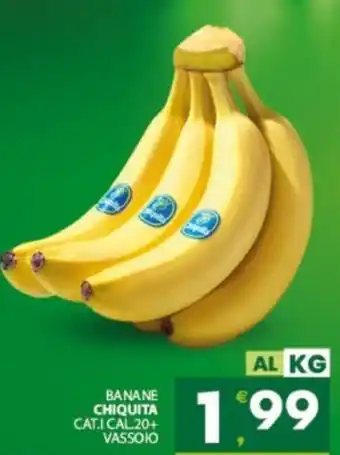 Eurospar Banane chiquita offerta