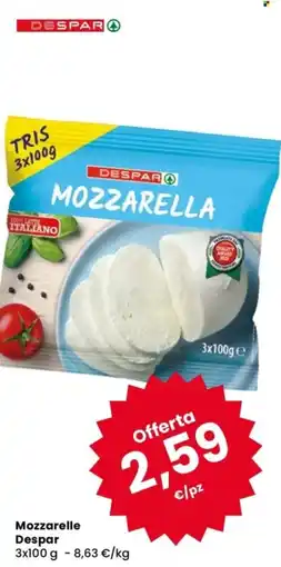 Despar Mozzarelle Despar offerta