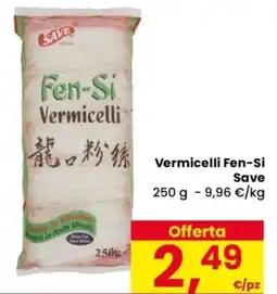 Despar Vermicelli Fen-Si Save offerta